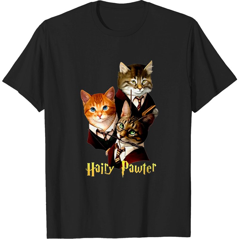 T-shirt pour hommes Cat Hairy Pawter Daughter