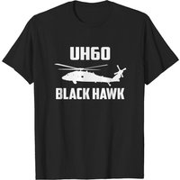 UH60 Black Hawk Military T-Shirt for Men — Mens T Shirts