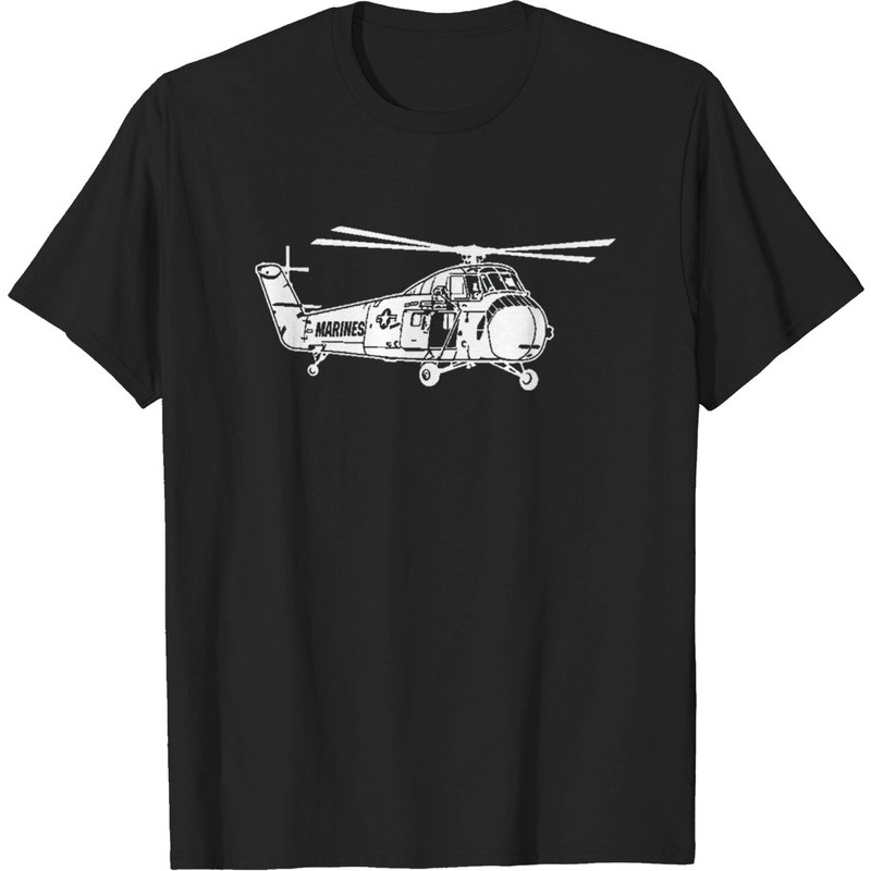T-shirt Sikorsky UH 34D Hélicoptère pour Hommes