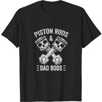 Piston Rods And Dad Bods Diesel Car Mechanic T-shirt for Men