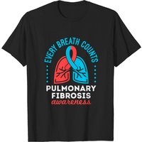 T-shirt de sensibilisation à la fibrose pulmonaire Every Breath Counts pour hommes — T-shirts pour hommes