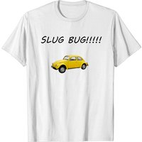 T-shirt graphique Funny Slug Bug voiture vintage pour hommes — T-shirts pour hommes