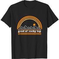 T-shirt Good Ol Rocky Top pour hommes en noir — T-shirts pour hommes