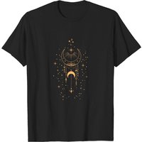 Mystical Moon Spiritual Symbols T-Shirt for Men — Mens T Shirts