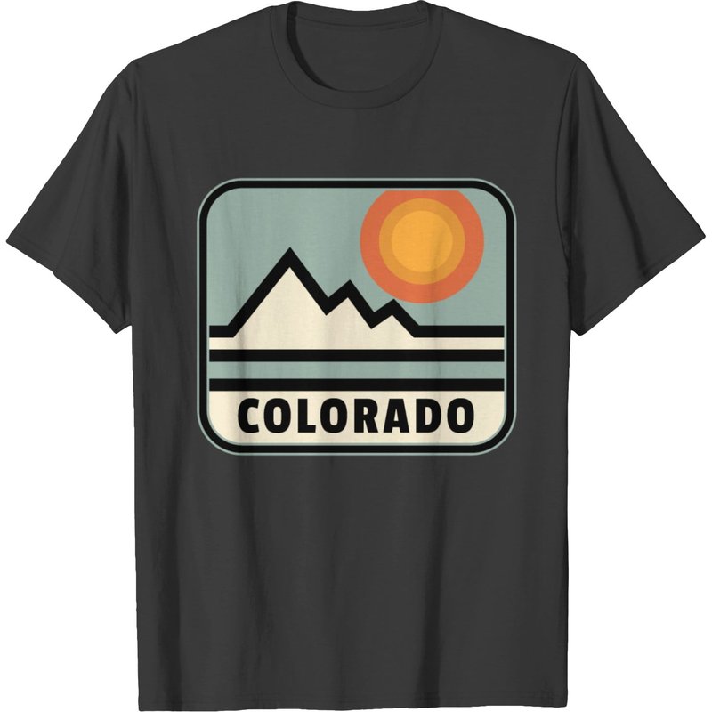 Colorado Apparel Men's T-Shirt in Black — Mens T Shirts