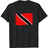 Trinidad and Tobago Flag T-Shirt for Men — Mens T Shirts