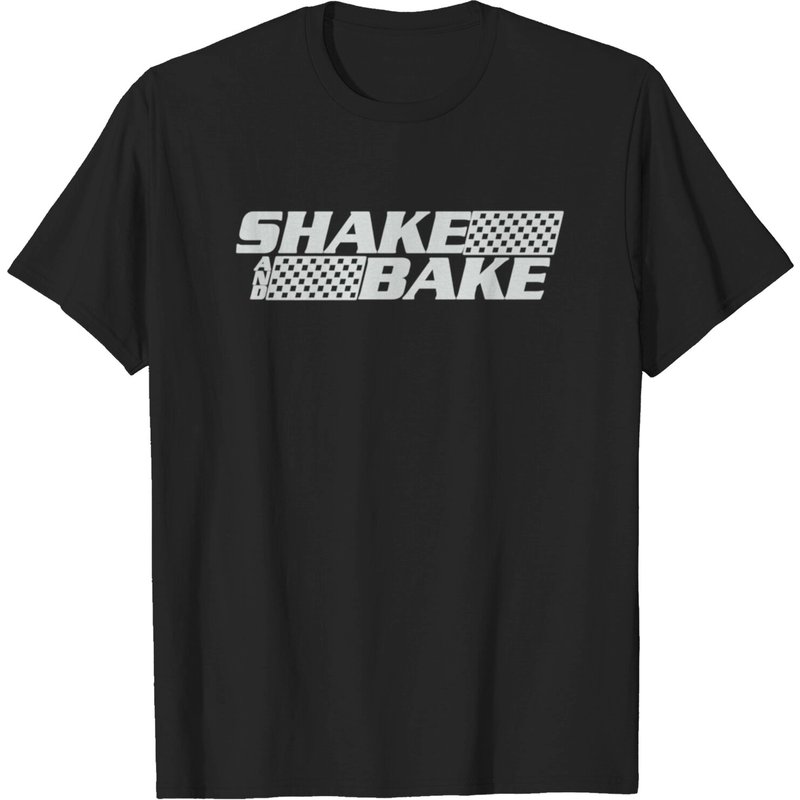 T-shirt Shake And Bake pour hommes en noir