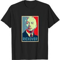 T-shirt Hommage Rickover pour hommes en noir — T-shirts pour hommes