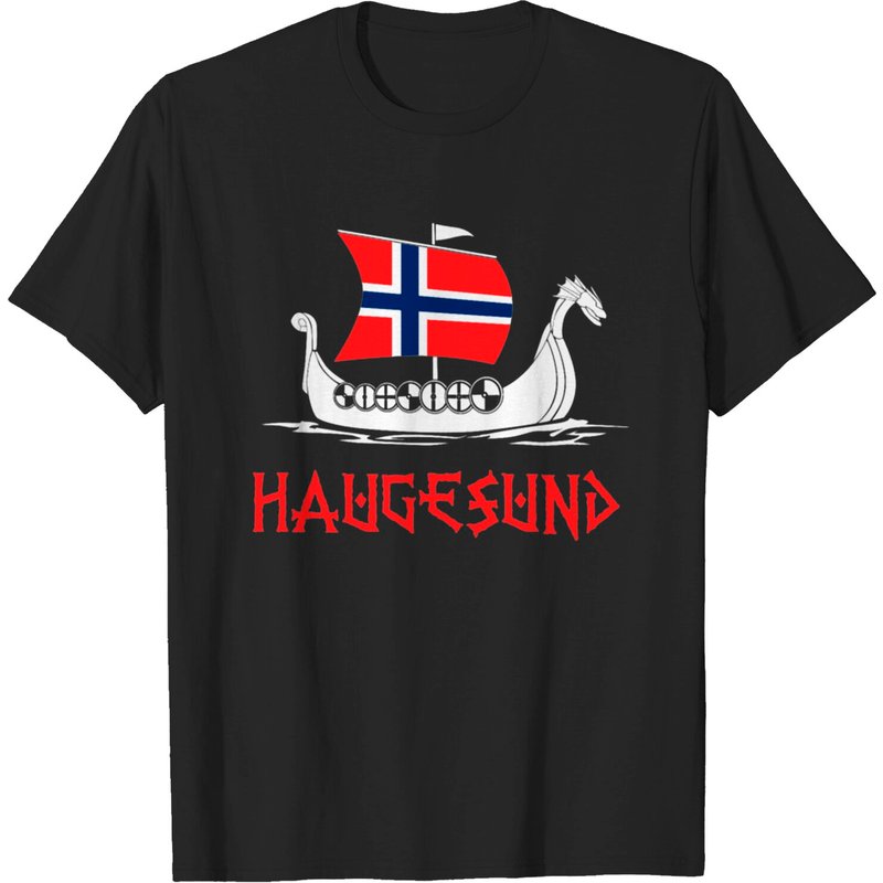 T-shirt pour hommes Haugesund Norvège — T-shirts pour hommes