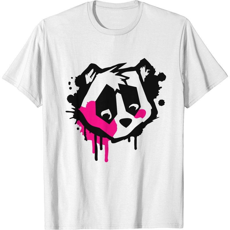 T-shirt Homme Tête d'Ours en Graffiti — T-shirts pour hommes