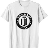 T-shirt Powered By Milk pour hommes