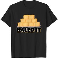 T-shirt Agriculture Baler pour Hommes Farmer Hay Bale — T-shirts pour hommes