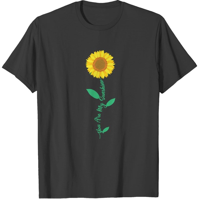 T-shirt Couples Tournesol You Are My Sunshine pour Hommes — T-shirts pour hommes