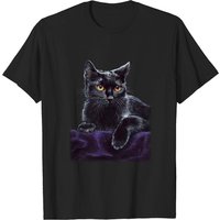 T-shirt Black Cat pour hommes