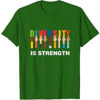 T-shirt Diversité, Force pour hommes