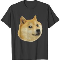 T-shirt Doge pour hommes en noir — T-shirts pour hommes