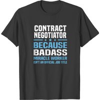 Contract Negotiator T-shirt for Men — Mens T Shirts