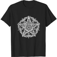 T-shirt Celtic Raven Pentagram pour hommes