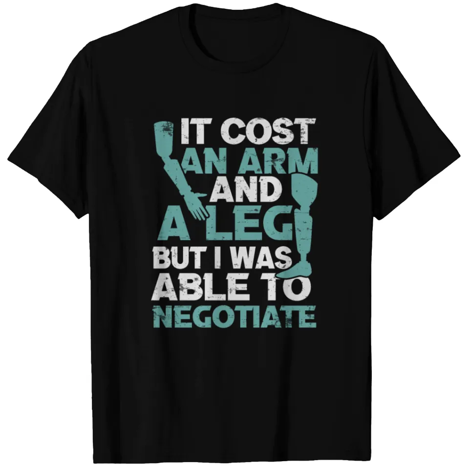 Amputee Humor Men's Funny T-Shirt — Mens T Shirts
