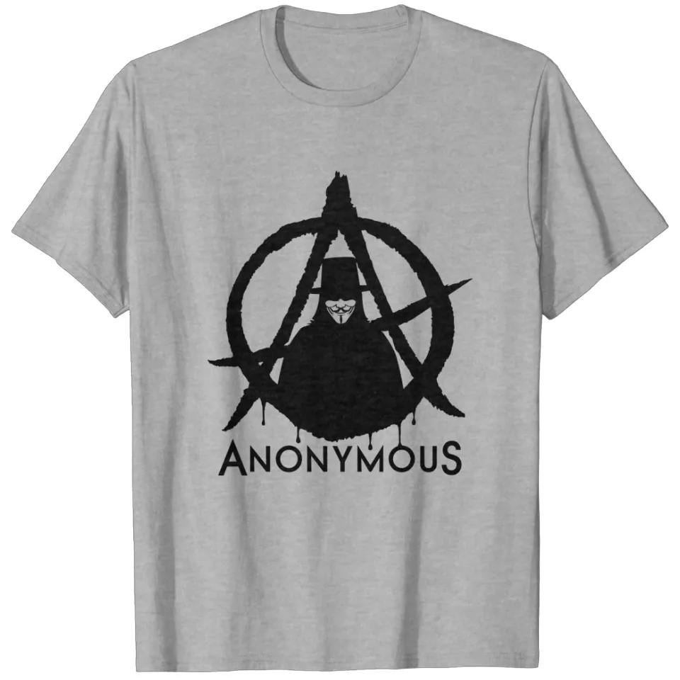 T-shirt pour hommes Anonymous Vendetta 1c