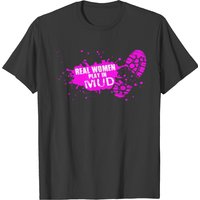 T-shirt Real Women Play In Mud 4 pour hommes - Noir — T-shirts pour hommes