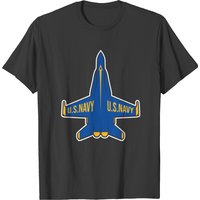 T-shirt pour hommes Blue Angels en noir