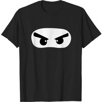 T-shirt Ninja pour hommes en noir