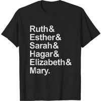 Strong Women of the Bible T-shirt for Men