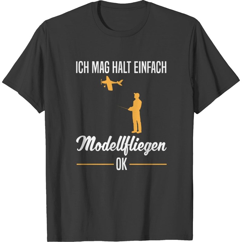 RC Airplane Model Flight Funny Quote T-shirt for Men — Mens T Shirts