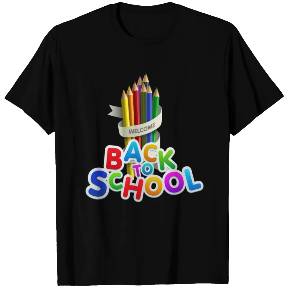 Back to School Men's T-Shirt in Black