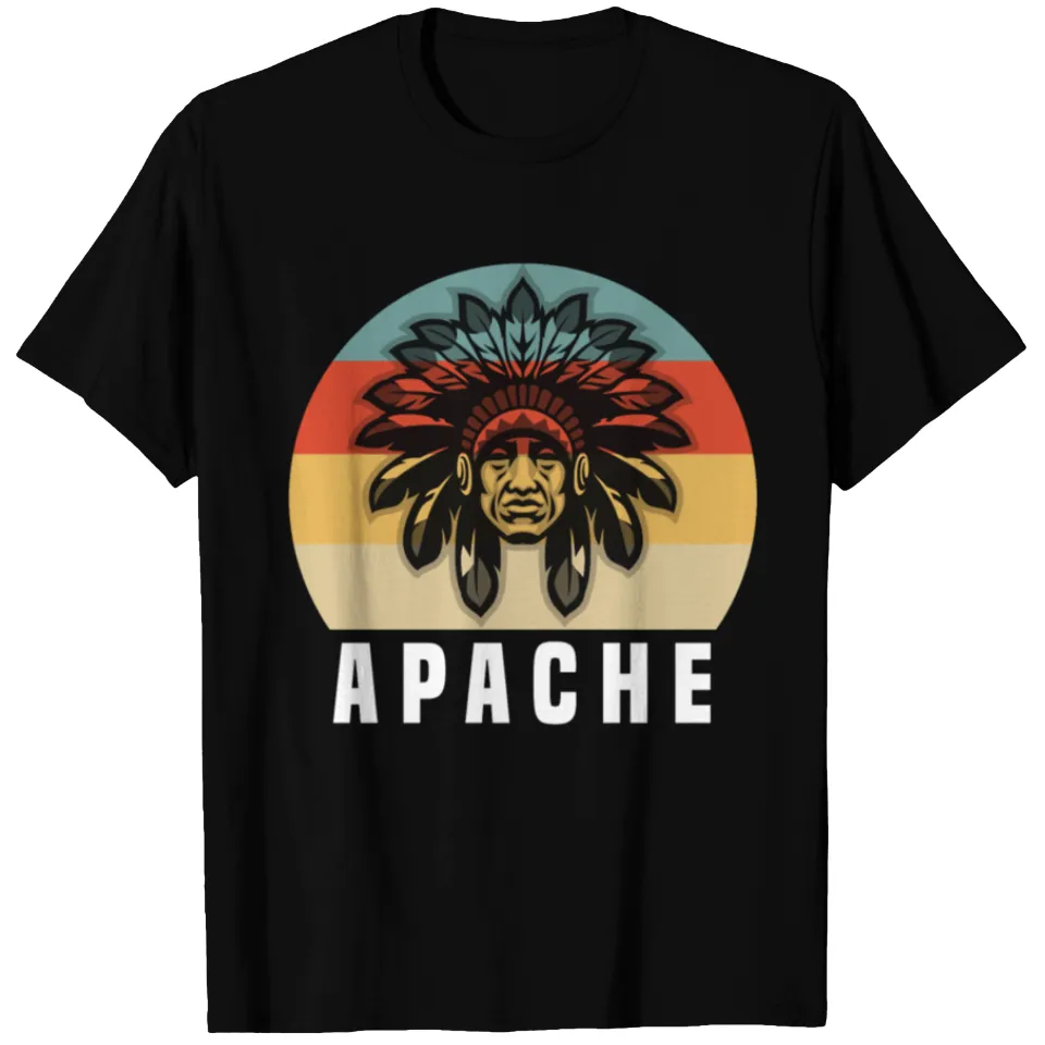 T-shirt pour hommes Apache en noir — T-shirts pour hommes
