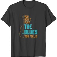 Blues Music Band Lover Guitar Teacher Men's T-Shirt