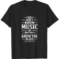Blues Music Shirt for Men — Mens T Shirts