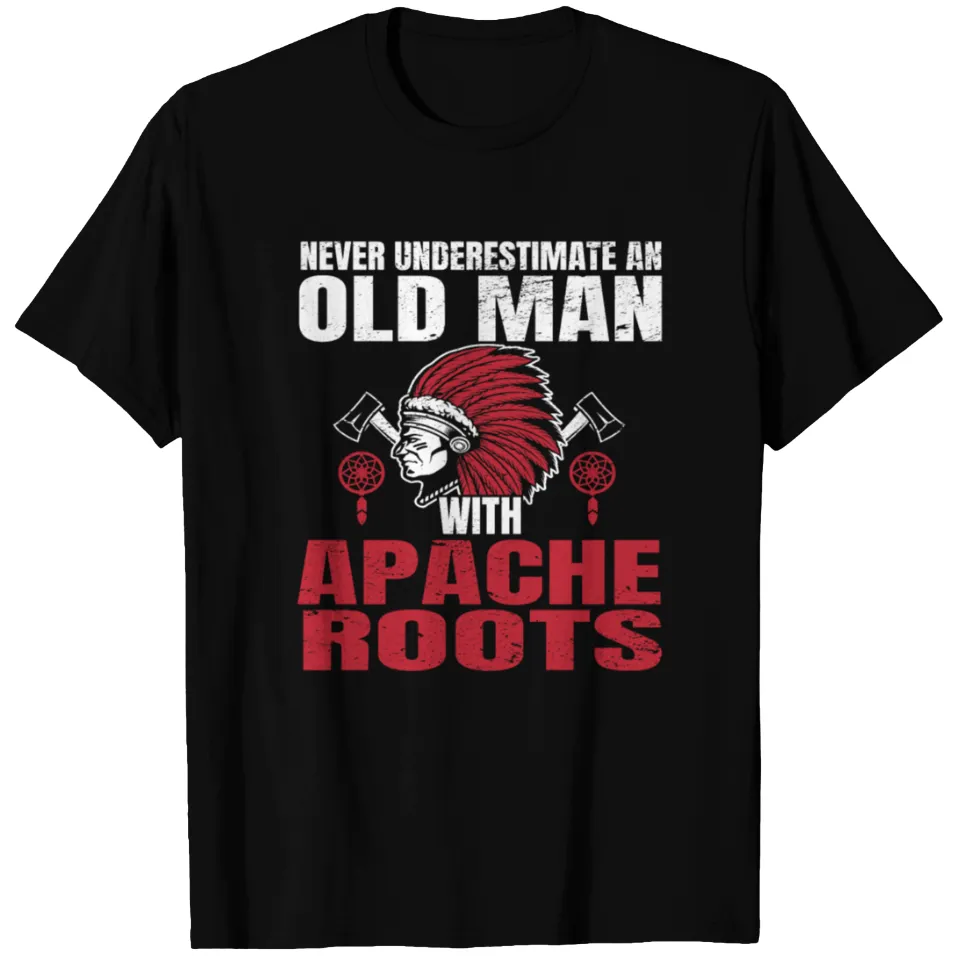 T-shirt Apache Tribe Amérindien pour hommes — T-shirts pour hommes