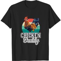 T-shirt pour hommes Chicken Daddy en noir