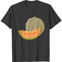 T-shirt Musk Melon pour hommes en noir
