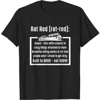 T-shirt Rod Rat Rod Car pour hommes