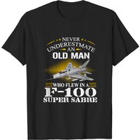F 100 Super Sabre T-shirt for Men in Black