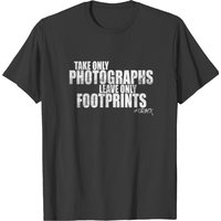 T-shirt Urban Explorers Urbex Lost Places Photo Footprints pour hommes — T-shirts pour hommes