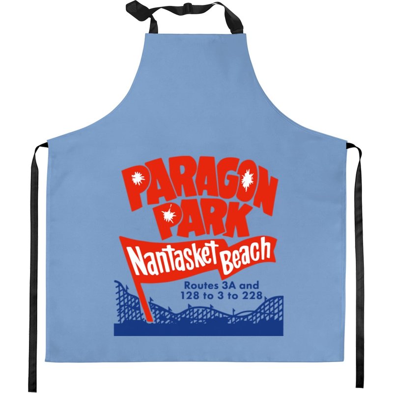Paragon Park Nantasket Beach Vintage Kitchen Apron — Kitchen Aprons