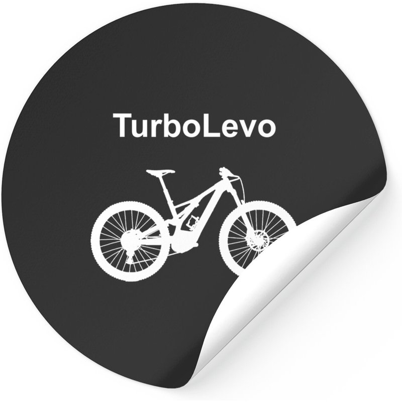 Autocollants Silhouette pour vélo Specialized Turbo Levo