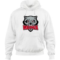 Hoodie Unisexe Vert Militaire avec Logo Wolfpack — Sweats à capuche pour hommes