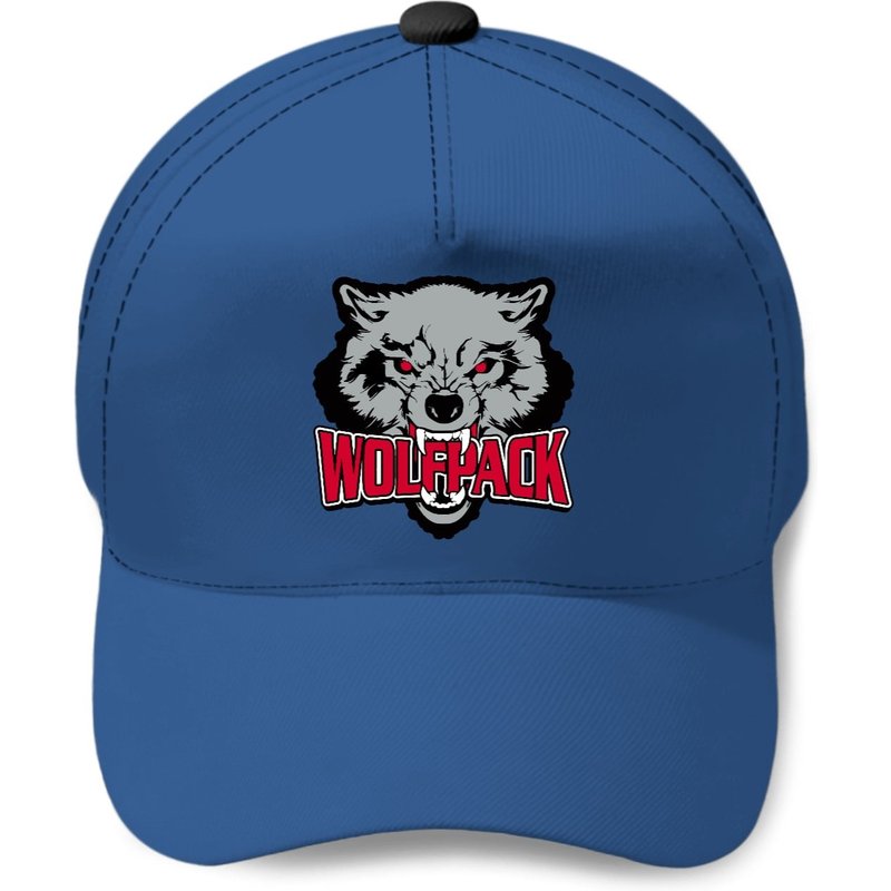 Wolfpack Sports Logo Baseball Cap - Adjustable Fit