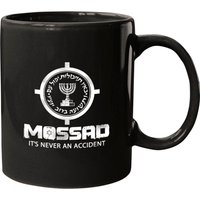 Mug Mossad IDF It's Never An Accident Intelligence Israélienne — Tasses et gobelets