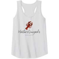 Martha's Vineyard Lobster Men's Tank Tops - Dark Grey