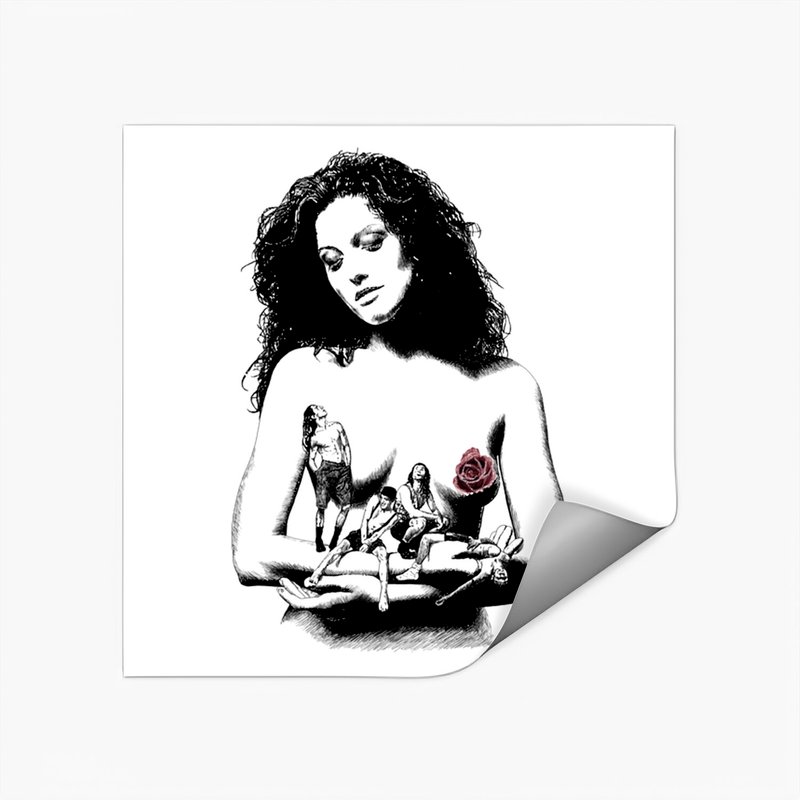 Mother's Milk - Red Hot Chili Peppers Stickers — Stickers & Decals