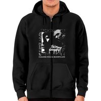 Skinny Puppy Cleanse Fold & Manipulate Unisex Black Zip Hoodie