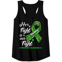 Débardeur Lymphoma Awareness Her Fight Is Our Fight pour hommes