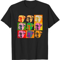 T-Shirts pour Hommes Boxer Dog Pop Art Love Boxers