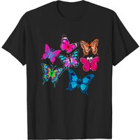 T-shirts Colorés Papillons pour Hommes